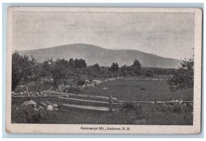 1920 Kearsarge Mountain Andover New Hampshire NH Antique Posted Postcard