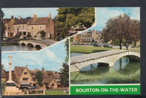 Gloucestershire Postcard - Views of Bourton-On-The-Water     T7193