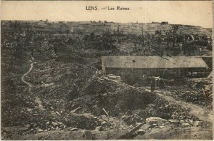 CPA Guerre LENS Les Ruines (979740)