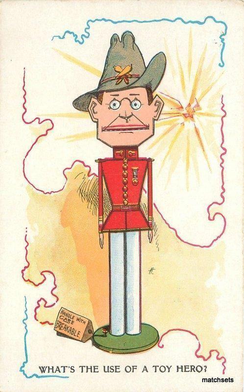 Jensen Artist impression Toy hero C-1910 undivided postcard 5593