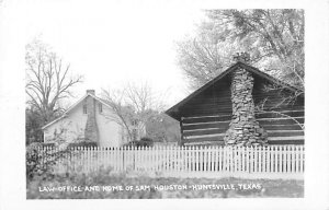 Lawv Office Home Of Sam Houston, Real Photo - Huntsville, Texas TX