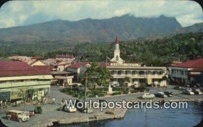 Glimpse of Papeete Tahiti Taiwan Unused 