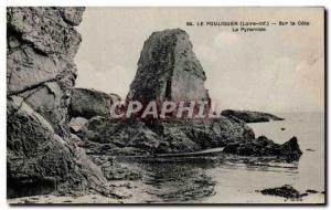 Old Postcard The Pouligen Sur La Cote La Pyramide