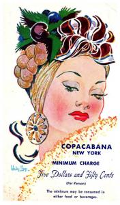 9449  New York City Copacabana   signed Wesley Morgan