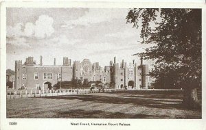 Middlesex Postcard - West Front - Hampton Court Palace   ZZ741