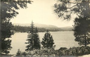 RPPC Postcard 1598. Shaver Lake CA, Parker Studio Photo Cedar Crest, Unposted