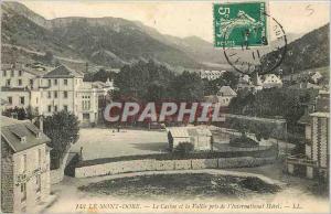 Old Postcard Le Mont Dore Casino and Valley gained International Hotel