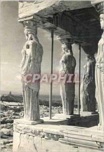 Postcard Modern Erectheion Caryatids of the Acropolis