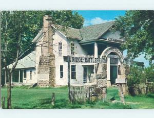 Pre-1980 BUILDING Pea Ridge Battlefield - Garfield Near Rogers AR hn6656@