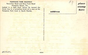 Pompano Park Horse Racing, Trotter, Trotters, Unused 