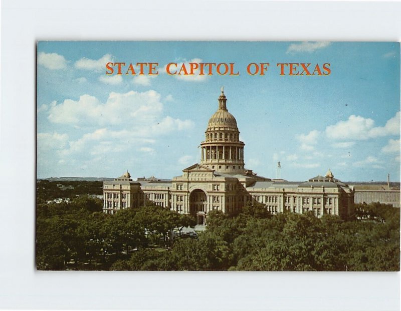 Postcard State Capitol Of Texas, Austin, Texas