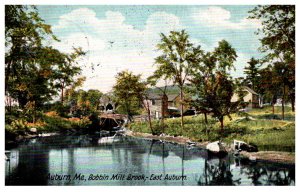 Maine  East Auburn Bobbin Mill Brook