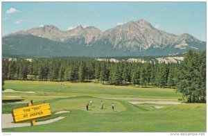 Golf Course, Jasper Park Lodge, JASPER, Alberta, Canada, 40-60´s