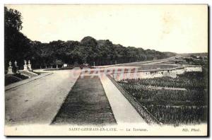 Old Postcard St Germain Laye and La Terrasse