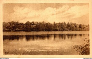 Connecticut Bantam Lake Showing Deer Island