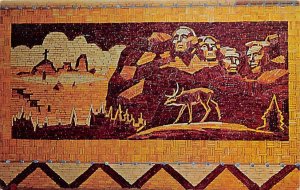 Sioux Indian Artist Laureate Mount Rushmore, South Dakota SD Postcards