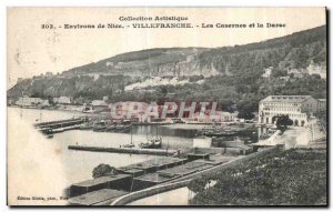 Old Postcard Collection Artistic Surroundings Nice Villefranche The Barracks ...