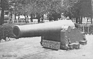 MARE ISLAND CA-GUN ON USS KEARSARGE WHEN IT SANK CONFED CRUISER ALABAMA POSTCARD