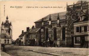 CPA RUE - SOMME - L'Hotel de Ville - La Chapelle du St-Esprit (514808)
