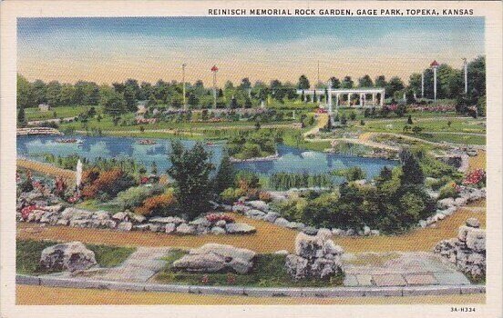 Reinisch Memorial Rock Garden Gage Park Topeka Kansas