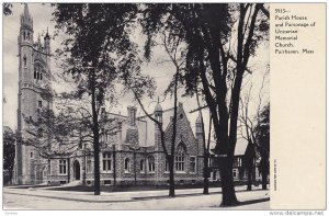 Parish House and Parsonage of Unitarion Memorial Church, Fairhaven, Massachus...