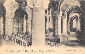 B85386 st john s chapel white tower  london uk