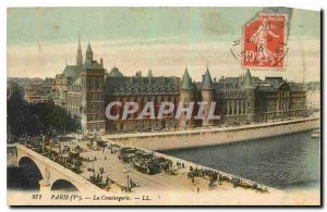 Old Postcard Paris V Conciergerie