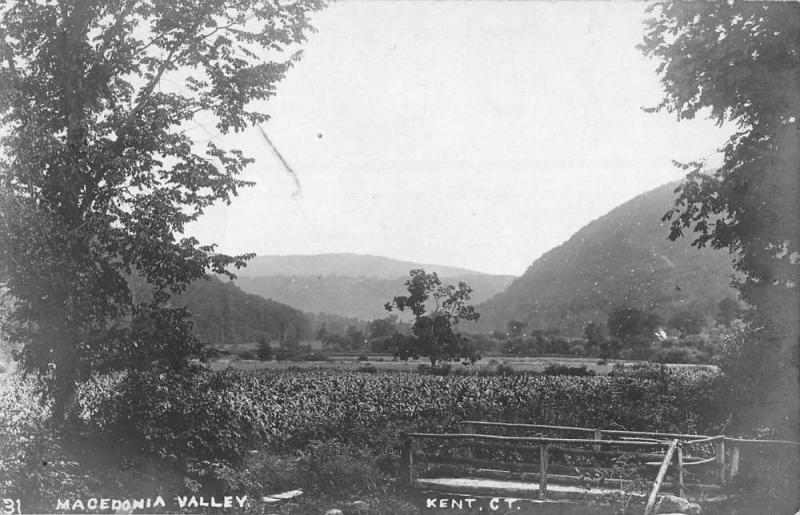 Kent Connecticut Macedonia Valley Real Photo Antique Postcard K57150