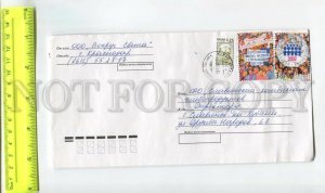 476696 RUSSIA 2002 year real posted Krasnodar to city Slavyansk-on-Kuban COVER