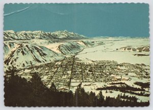 Panoramic View Of Jackson Wyoming~Bob Woodall Photo~Dexter Press~Continental PC