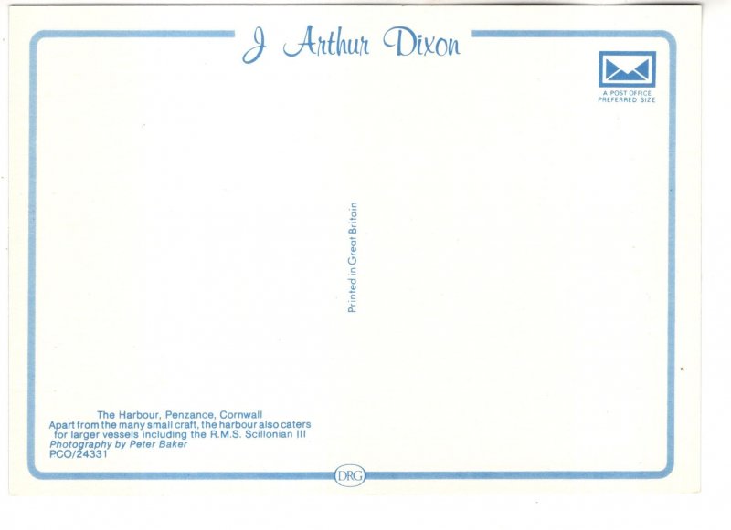 Harbour, Penzance, West Cornwall, England