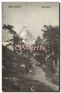 Old Postcard Matterhorn Matterhorn