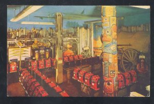 RENO NEVADA HAROLDS CLUB FORT SMITH INTERIOR ADVERTISING POSTCARD