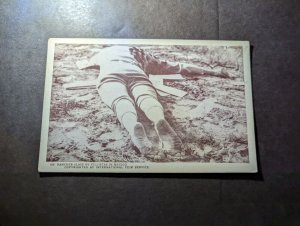 Mint USA Military Army PPC Postcard Mexican Revolution Rancher Slain