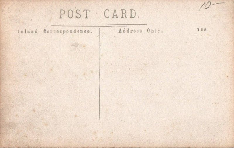 RPPC Photo WWI British Royal Navy HMS Pegasus Battleship