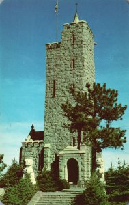 Postcard Will Rogers Shrine Grounds Cheyenne Mountain Broadmoor Pikes Peak CO