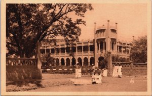 Mali Bamako Les Travaux Publies La Direction Vintage Postcard C119