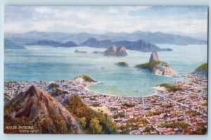 Rio De Janeiro Brazil Postcard General View c1910 RMSP Oilette Tuck Art