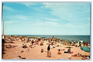 Greetings From Rehoboth Beach Delaware DE, Bathing Scene Vintage Postcard 