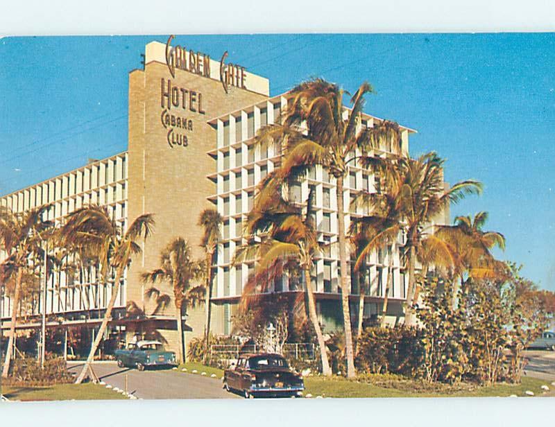 1950's GOLDEN GATE HOTEL Miami Beach Florida FL H0645