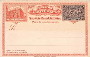 B95352 republic de guatemala servicio postal interior
