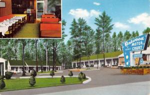 Princeton West Virginia Oakwood Motor Court Multiview Vintage Postcard K47829