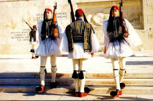 Greece Athens Evzones Presidential Guard In Uniform