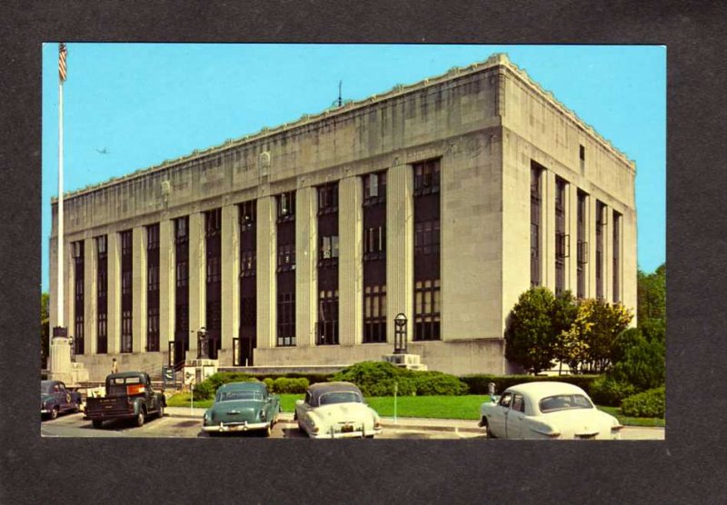 MS US United States Post Office Meridian Mississippi Postcard