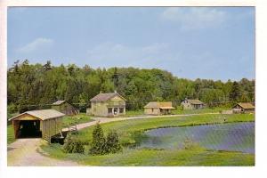 Covered Bridge and Buildings, Pioneer Village, Ontario, Kitchener News