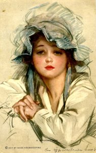 A Ripening Bud. Artist: Harrison Fisher