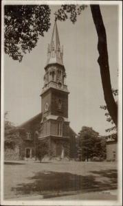 Springfield MA Saint Michael's Cathedral c1910 Real Photo Postcard