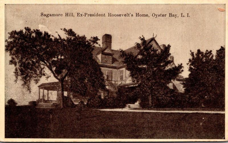 New York Long Island Oyster Bay Sagamore Hill Ex President Roosevelt's H...