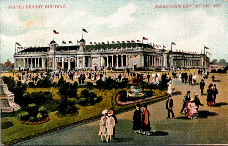 Jamestown Exposition 1907 States Exhibits Building