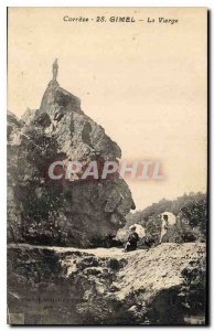 Postcard Old Virgin Correze Cimel